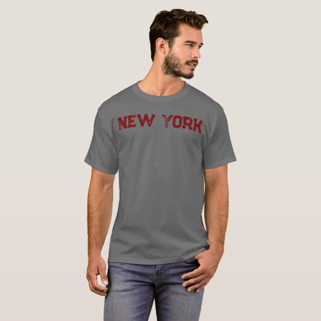 New York T Shirt (Hel framsida)
