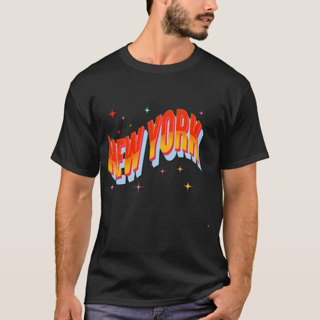 New York T Shirt (Framsida)