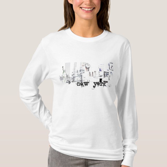 New York T Shirt (Framsida)