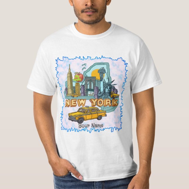 New York T Shirt (Framsida)