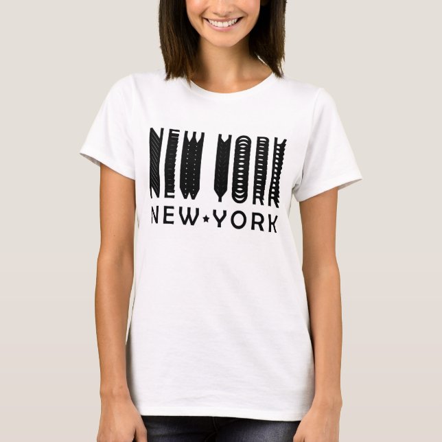 New York T-shirt (Framsida)