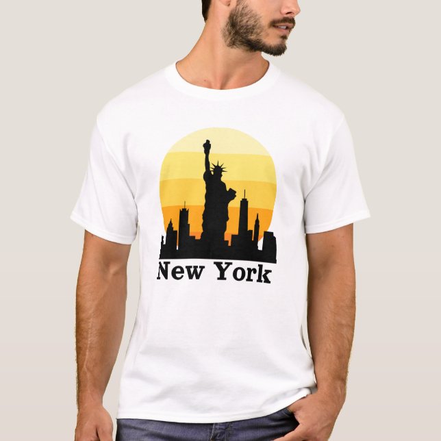 New York T Shirt (Framsida)