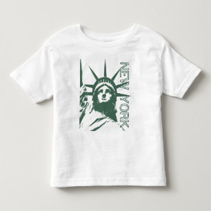 New York T-shirt Baby Frihetsgudinnan Baby Shirt