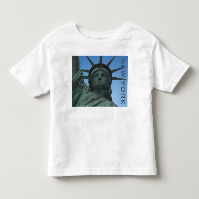 New York T-shirt Baby Frihetsgudinnan Baby Shirt (Framsida)