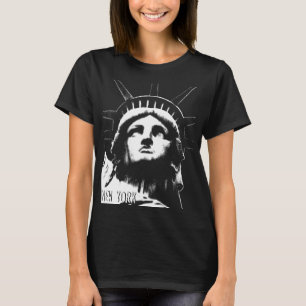 New York T-Shirt Women's Frihetsgudinnan Organic