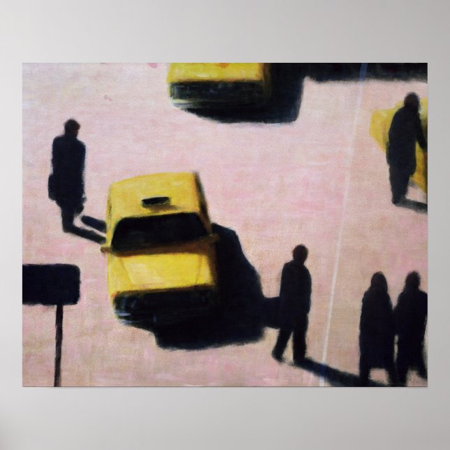 New York Taxi 1990 Poster (Framsidan)