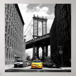 New York taxi Poster