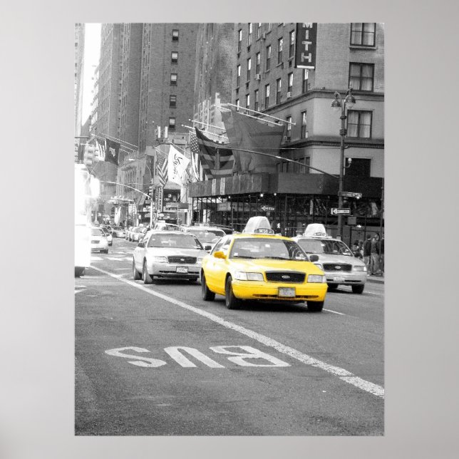 New York Taxi Poster (Framsidan)
