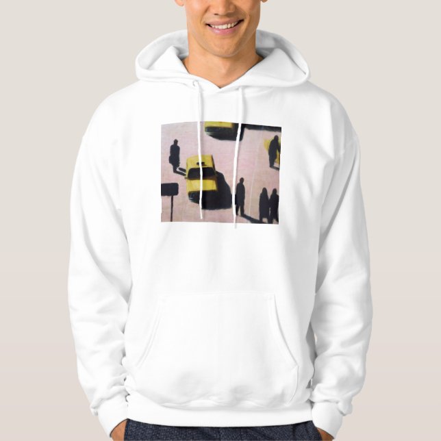 New York taxiar 1990 Hoodie (Framsida)