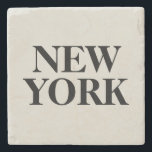 New York Text Stenunderlägg<br><div class="desc">inspirerad av vår kärlek i New York.</div>