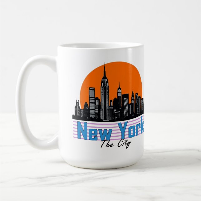 New York - The City Kaffemugg (Vänster)