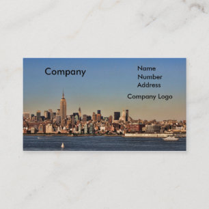New York Themed visitkortar Visitkort