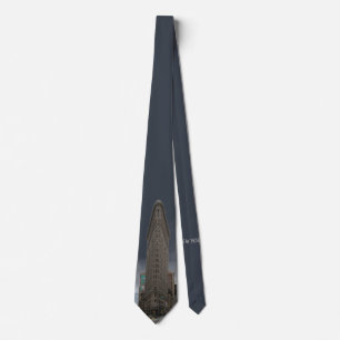 New York Tie NY City Flatiron Souvenir Necktie Slips