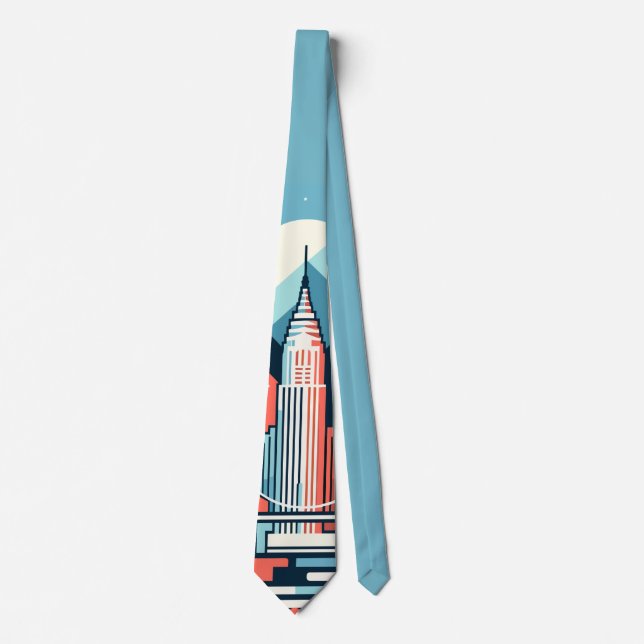 New York Tie NYC NY City USA Manhattan Slips (Framsida)