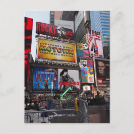 New York Times Square-anslagstavlor Vykort