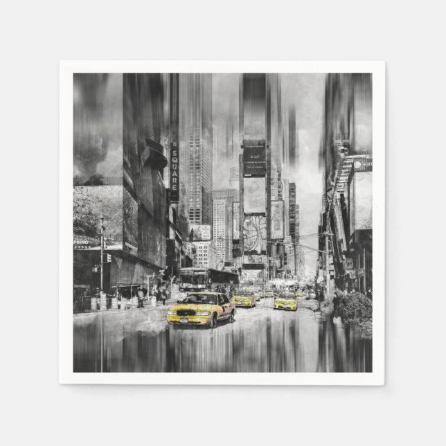 New York Times Square Pappersservett (Framsidan)