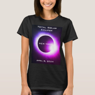 NEW YORK Total solcellskalis 8 april 2024 T Shirt