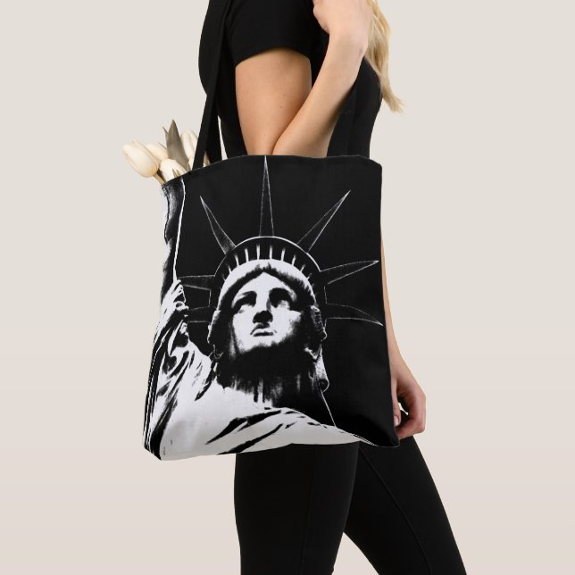New York Tote Bag Coola Personlig NYC Bag Tygkasse (Närbild)