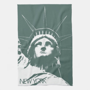 New York Towel Frihetsgudinnan NYC Tea Towel Kökshandduk