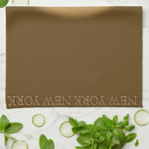 New York Towel Personlig NYC Souvenir Tea Towel Kökshandduk