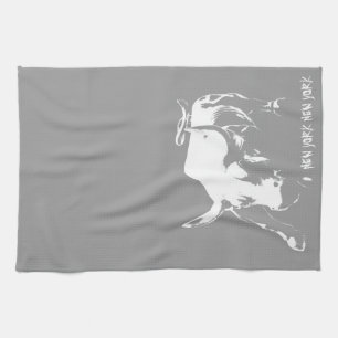 New York Towel Personlig NYC Souvenir Tea Towel Kökshandduk