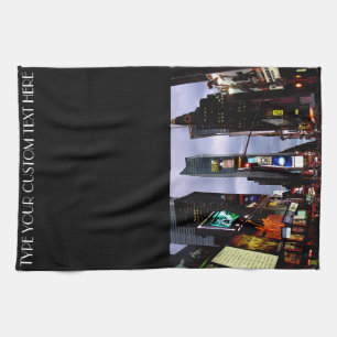 New York Towel Personlig Times Square Tea Towel Kökshandduk