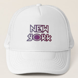 New York, truckerkeps, till salu! Truckerkeps