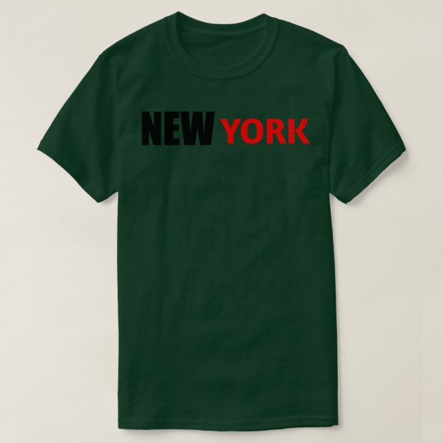 New York TShirt 4 T Shirt (Design framsida)