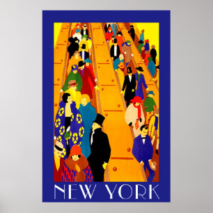 New York Tunnelbanan Poster