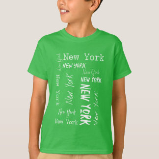 New York-typografi Hoodie T Shirt