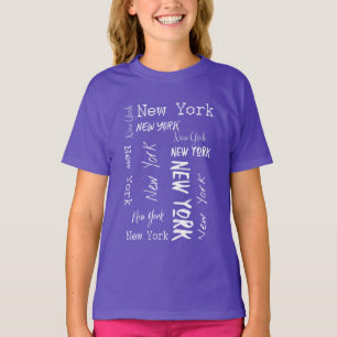 New York-typografi Hoodie T Shirt