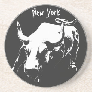 New York Underlägg NY Landmark Bull Souvenir Under