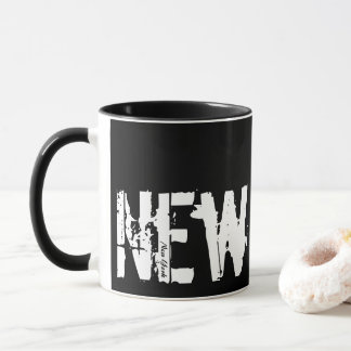 New York - Urban Stil Black and White Mugg
