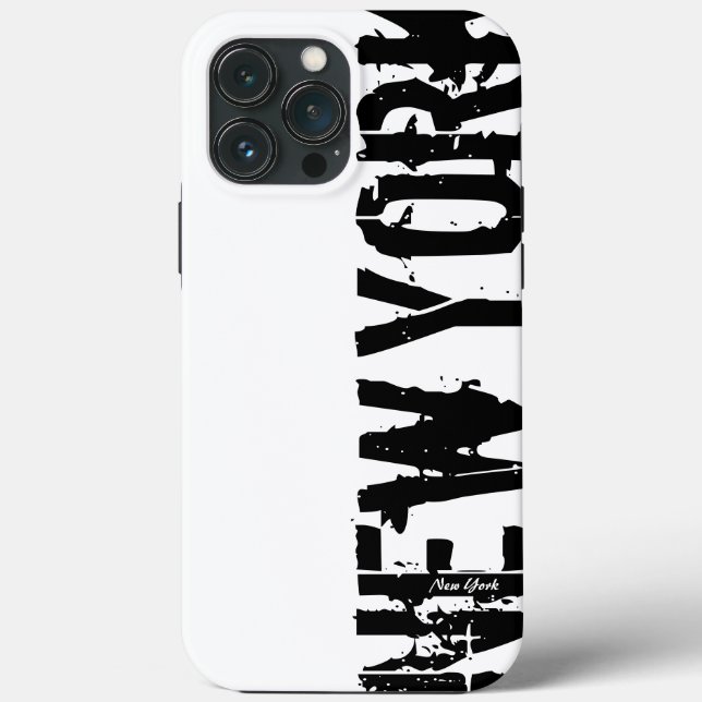 New York - Urban Stil - iPhone Fodral (Baksida)