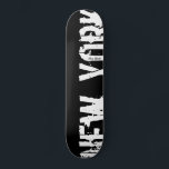 New York - Urban Stil - Skateboard<br><div class="desc">Konstruktion för svart och vitt urbana stil</div>
