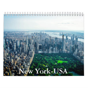 New York-USA-kalender Kalender