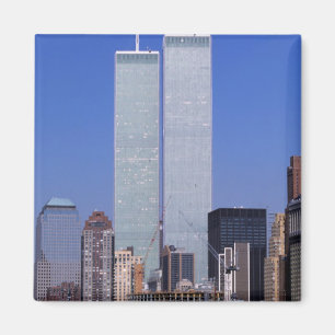 New York, USA. Tvilling torn i berömden Magnet