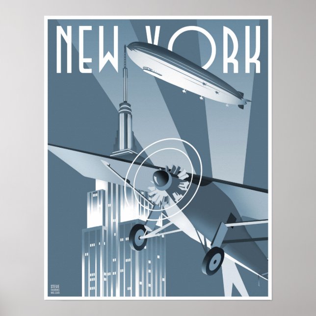 New York-utmärkbar Poster (Framsidan)