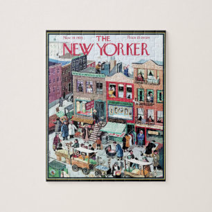 New York Vardagsliv Pussel
