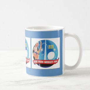 New York världs mässa 1939 Kaffemugg