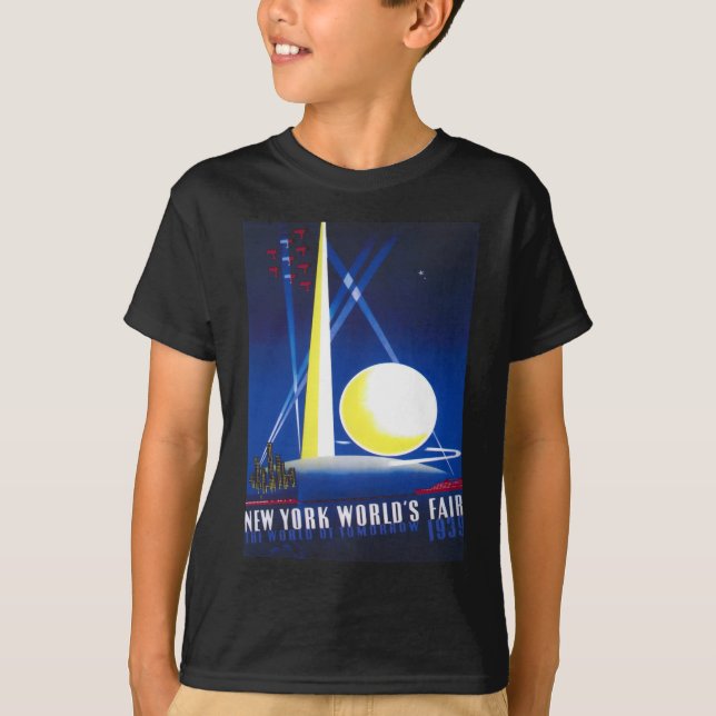 New York världsmässa 1939 T Shirt (Framsida)