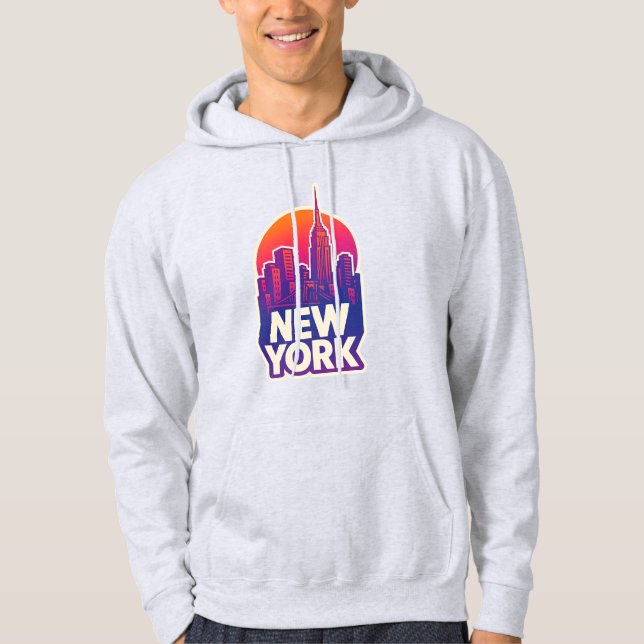 New York Vibe Apparel Hoodie (Framsida)