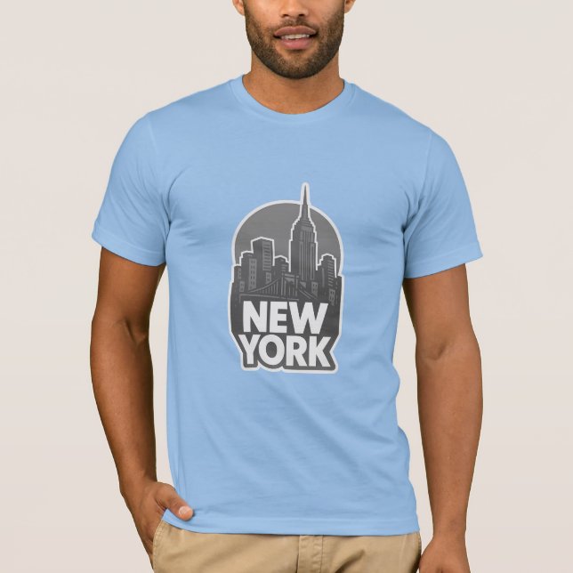 New York Vibe Apparel T Shirt (Framsida)