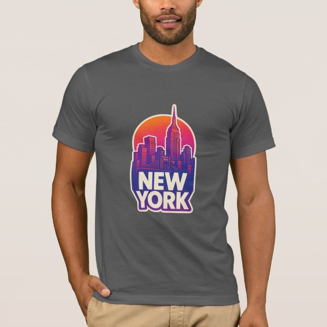 New York Vibe Apparel T Shirt (Framsida)