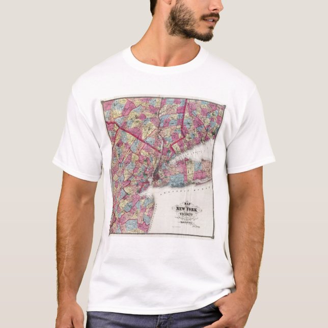 New York & vicinity Tee (Framsida)