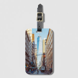 New York View of World Trade Center Bagagebricka