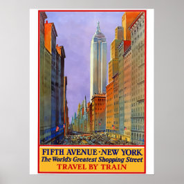 New York Vintage affisch