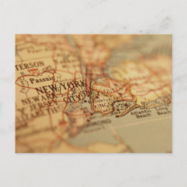 NEW YORK Vintage Karta Vykort