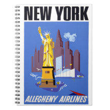 New York vintage resoraffisch
