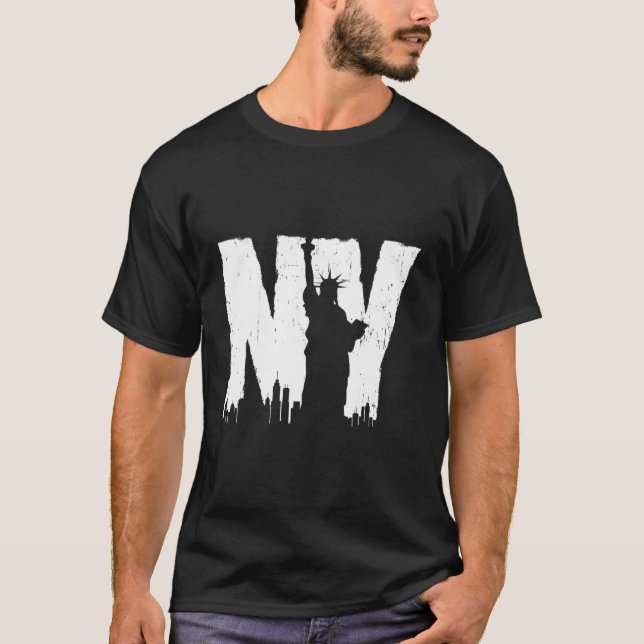 New York Vintage T Shirt (Framsida)